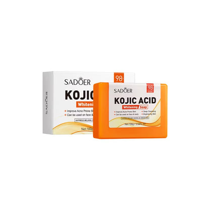 Kojic Acid Facial Soap Face Wash Foam Facial Cleanser Moisturizing Hydrating Oil Control Body Bathing Handmade Soap